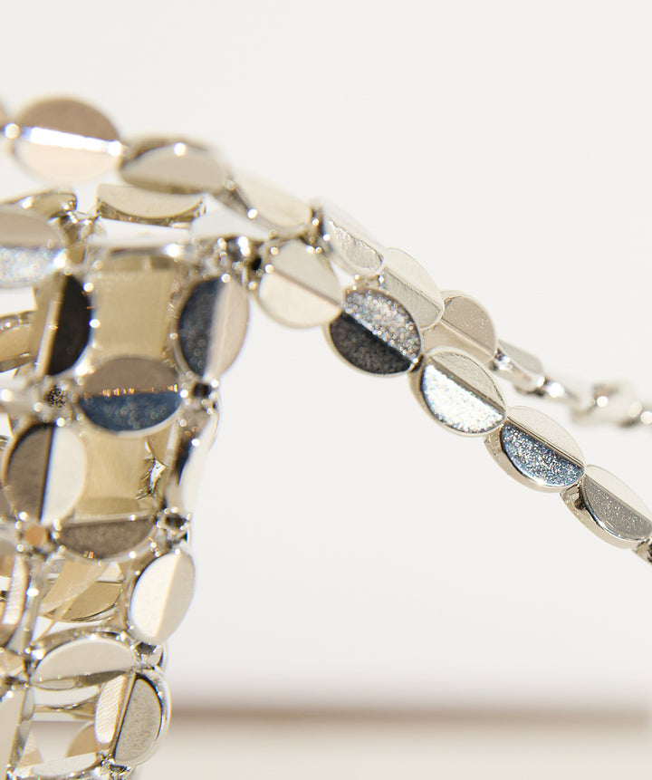 メタルメッシュミニショルダー