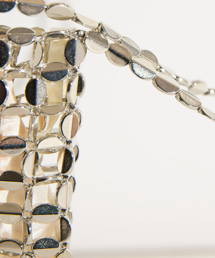 メタルメッシュミニショルダー