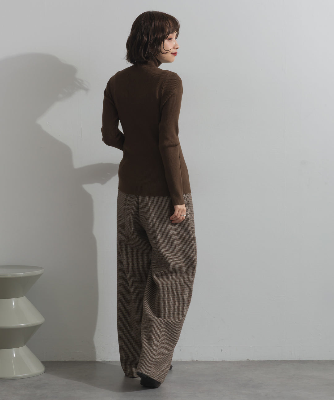 ハイネックニット