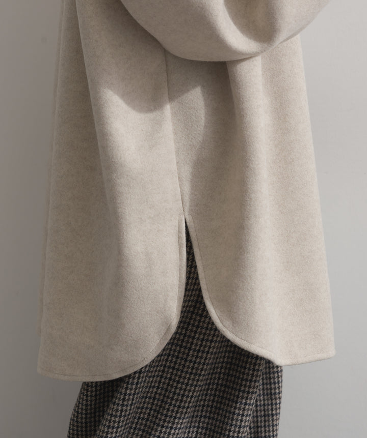 ウールライクワイドシャツJK