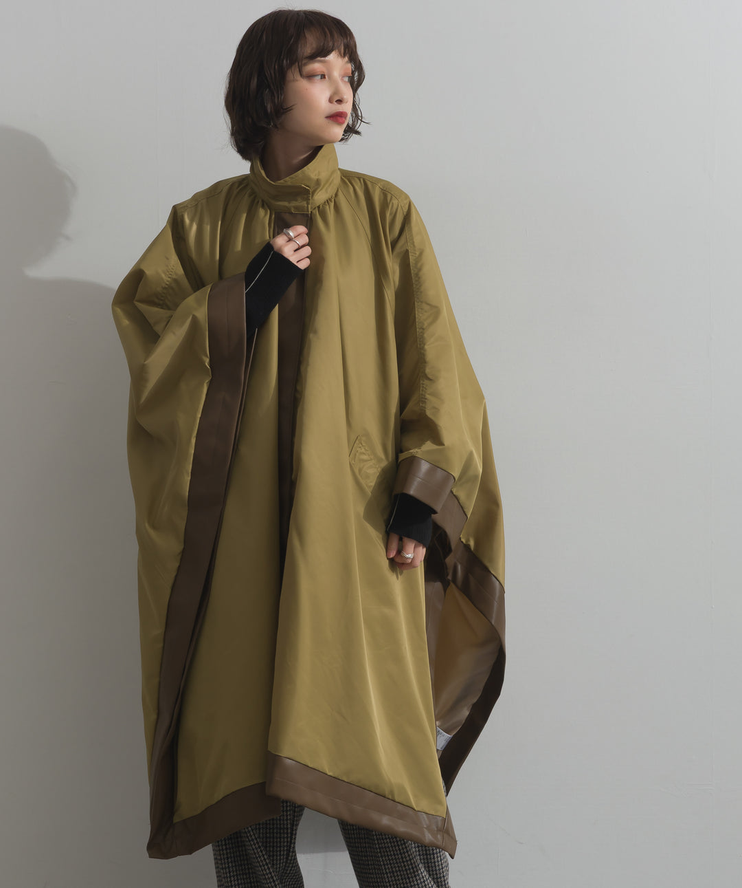 ポンチョコート