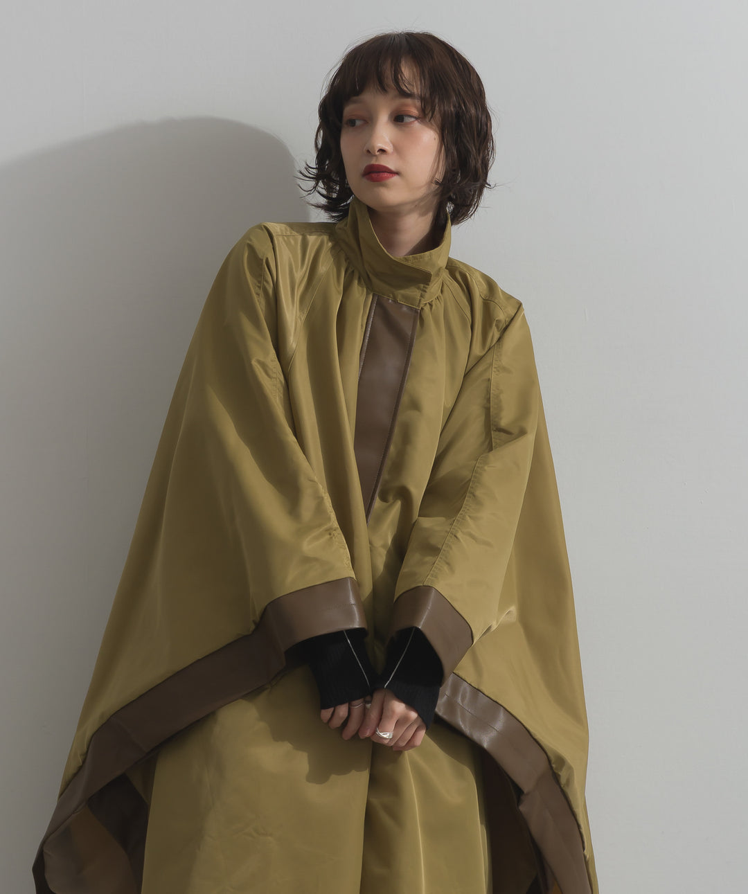 ポンチョコート