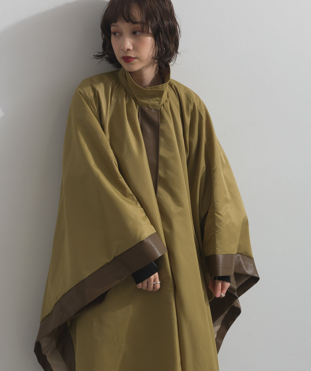 ポンチョコート