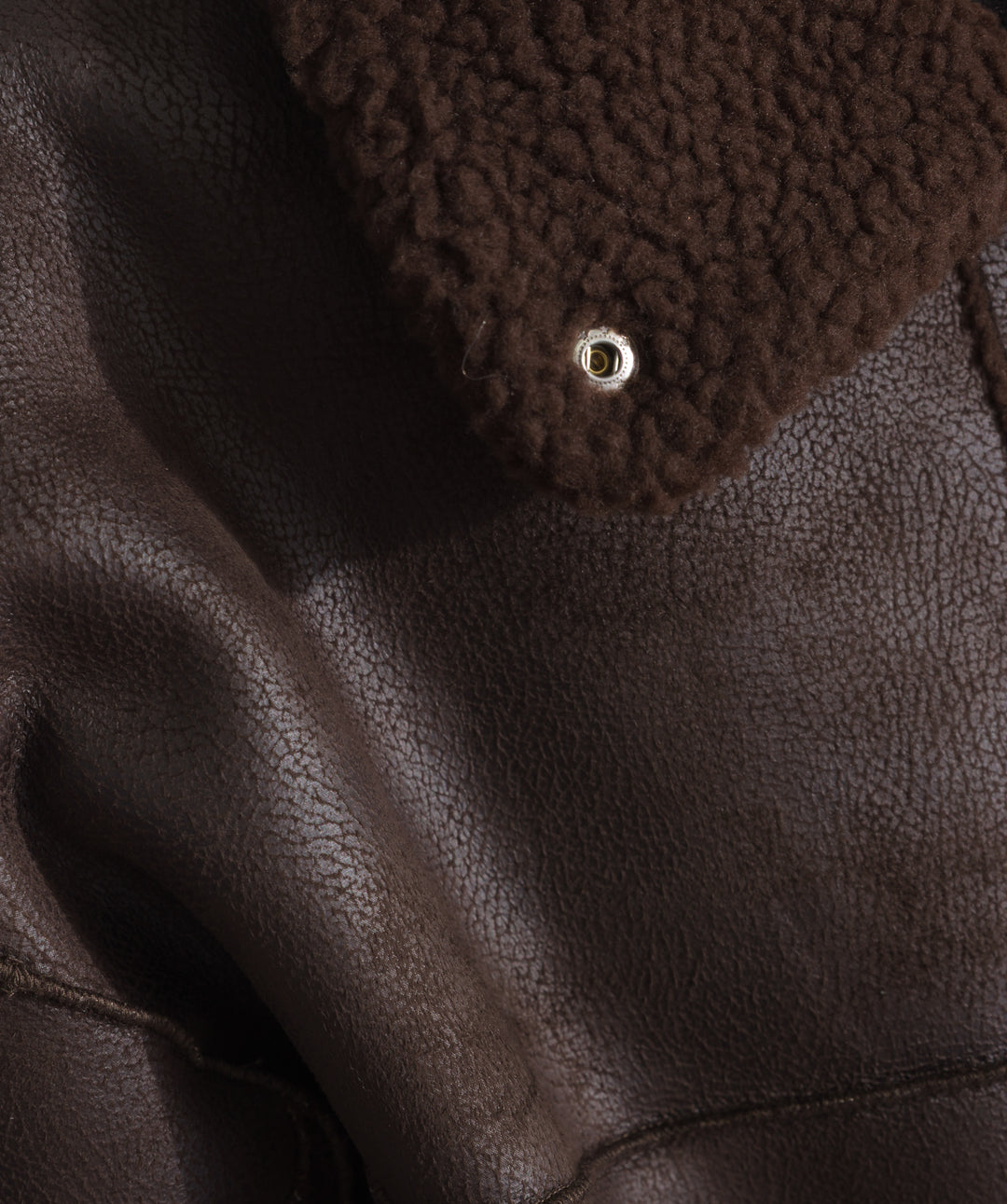 リバーシブルムートンコート