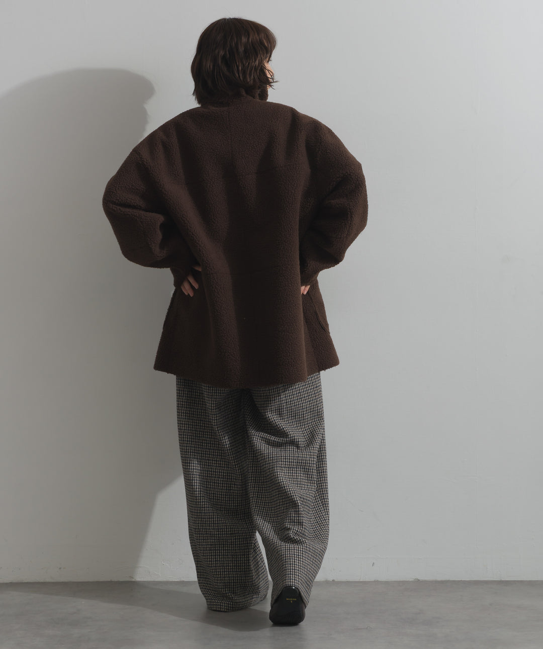 リバーシブルムートンコート