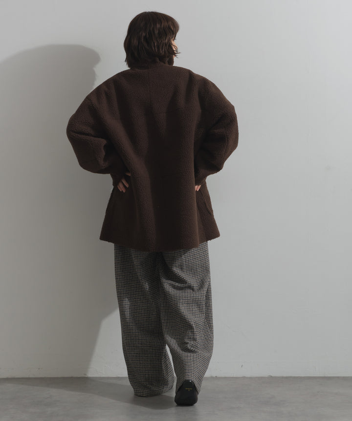 リバーシブルムートンコート