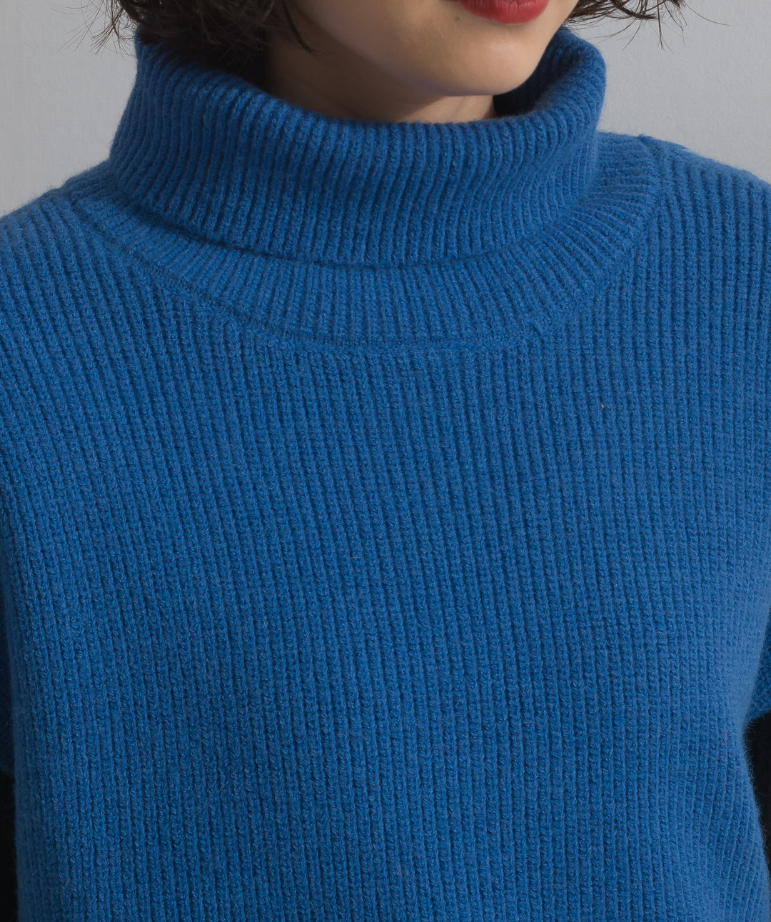 ハイネックニットベスト