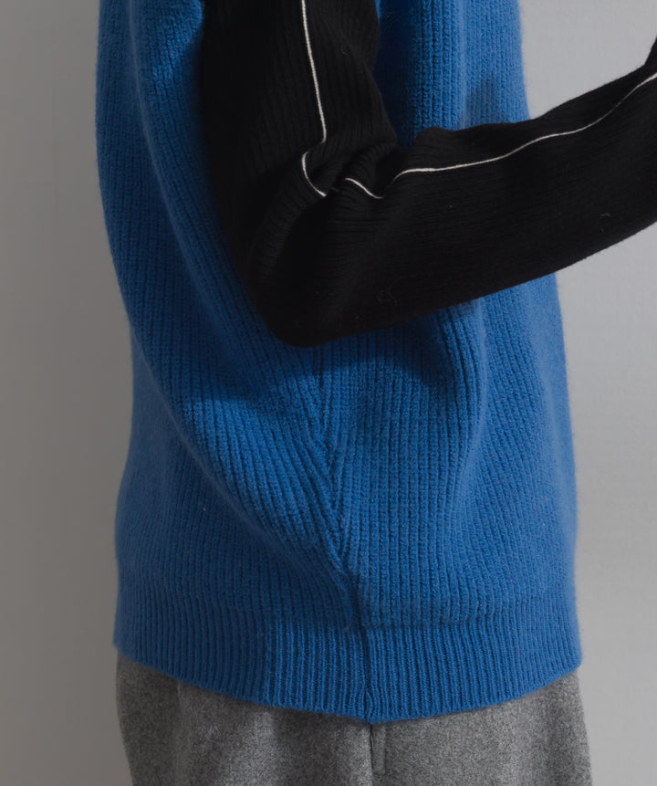 ハイネックニットベスト