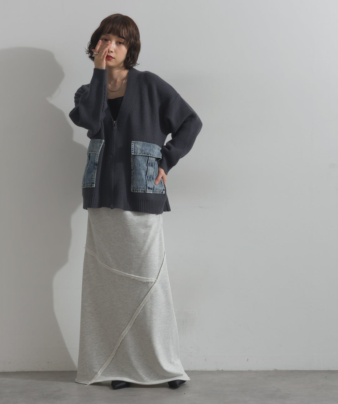 切り替えスカート