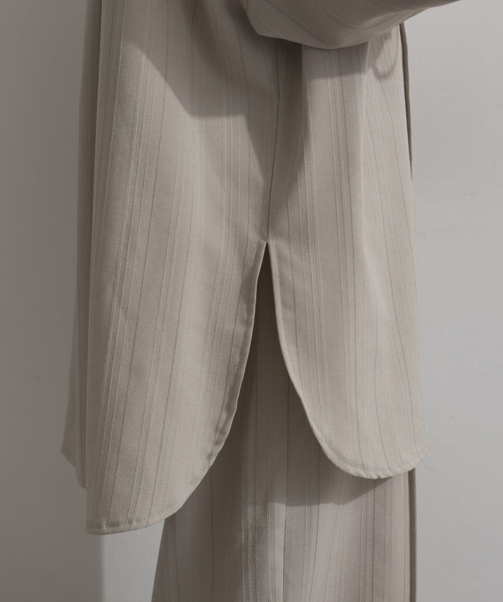 バンドカラーシャツ