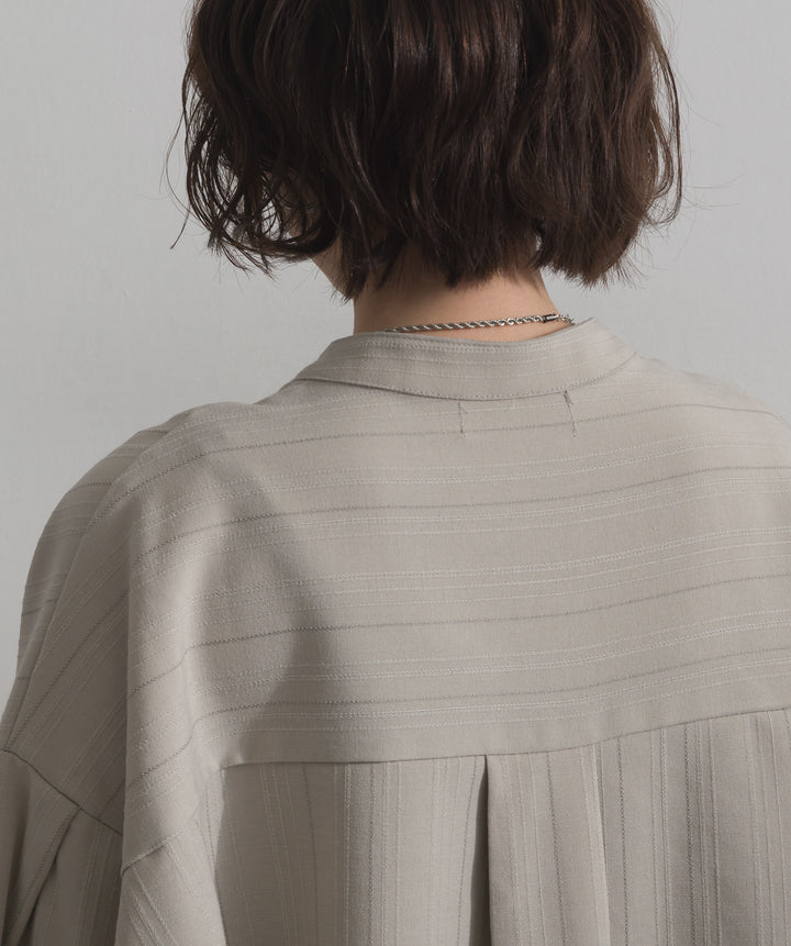 バンドカラーシャツ