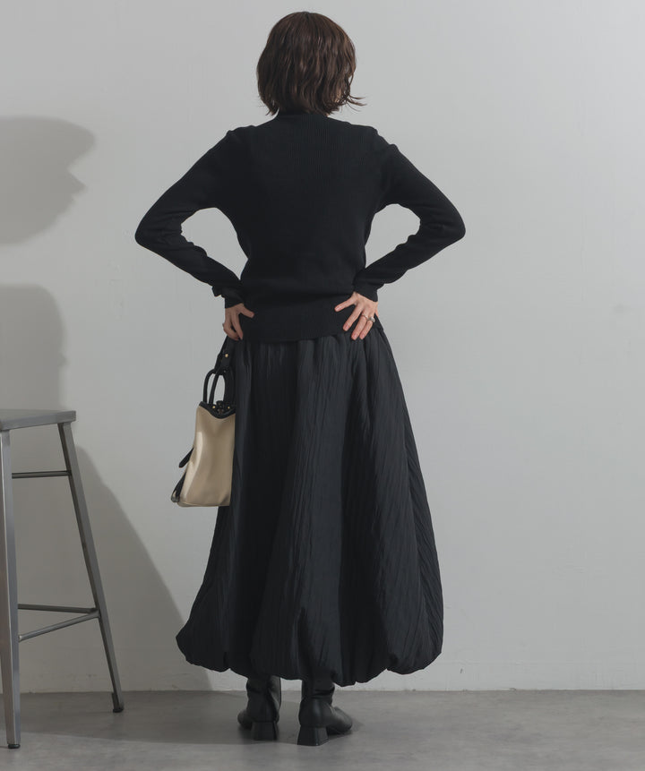 ハイネックニット