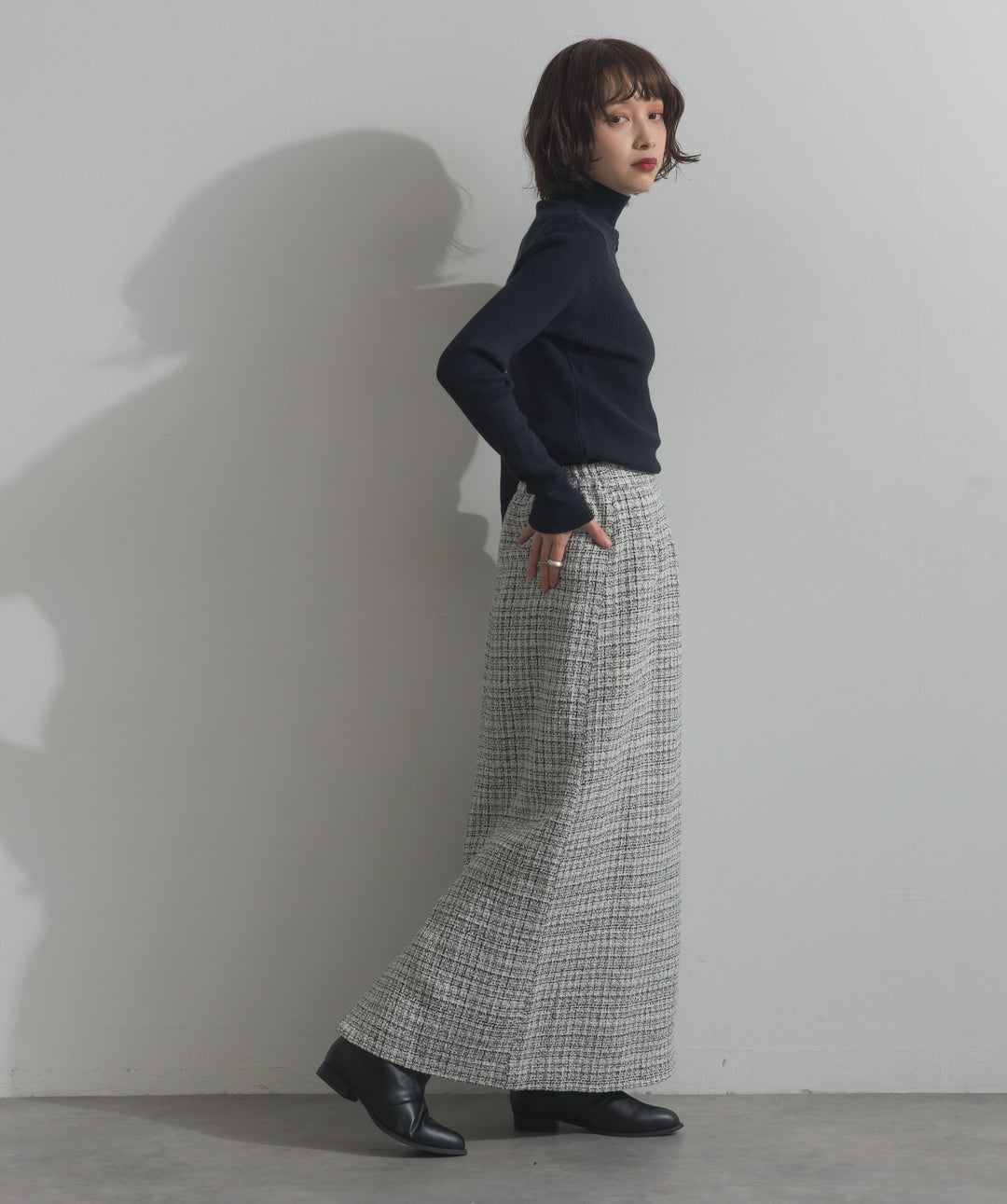 ツイードスカート