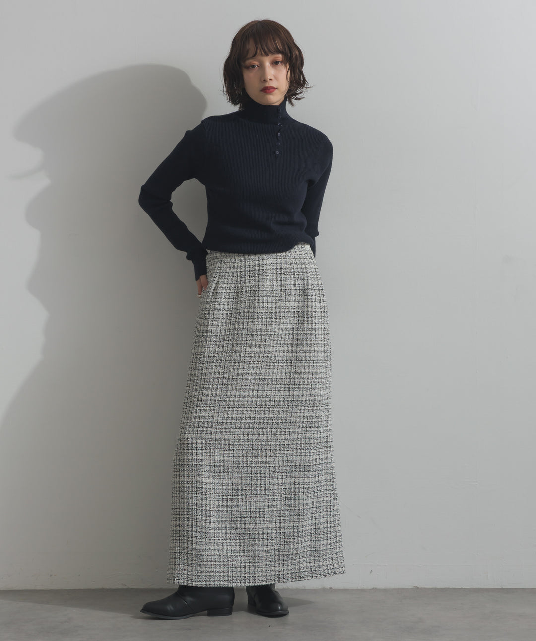 ツイードスカート