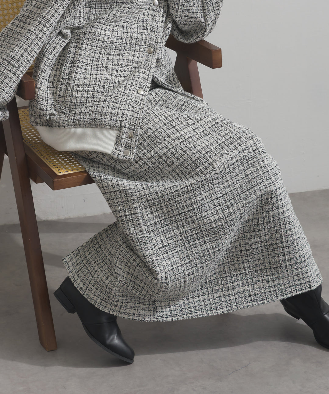 ツイードスカート