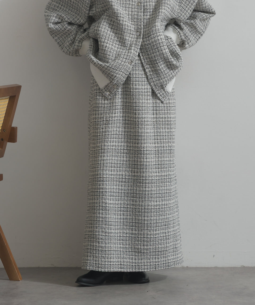 ツイードスカート