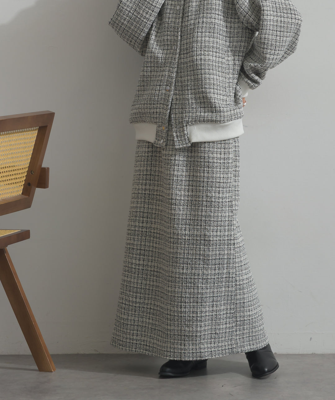 ツイードスカート