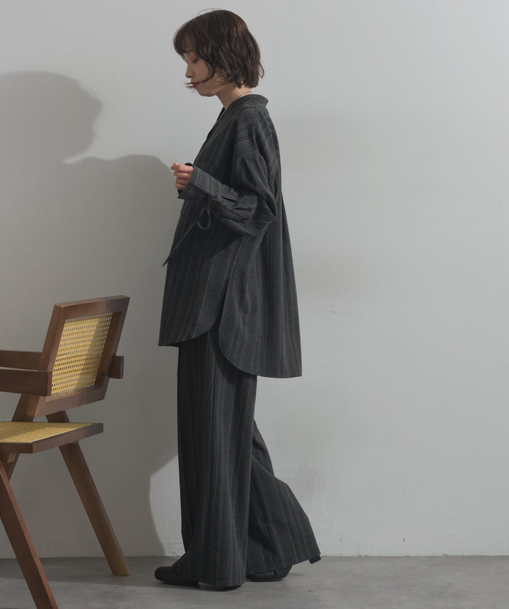 バンドカラーシャツ