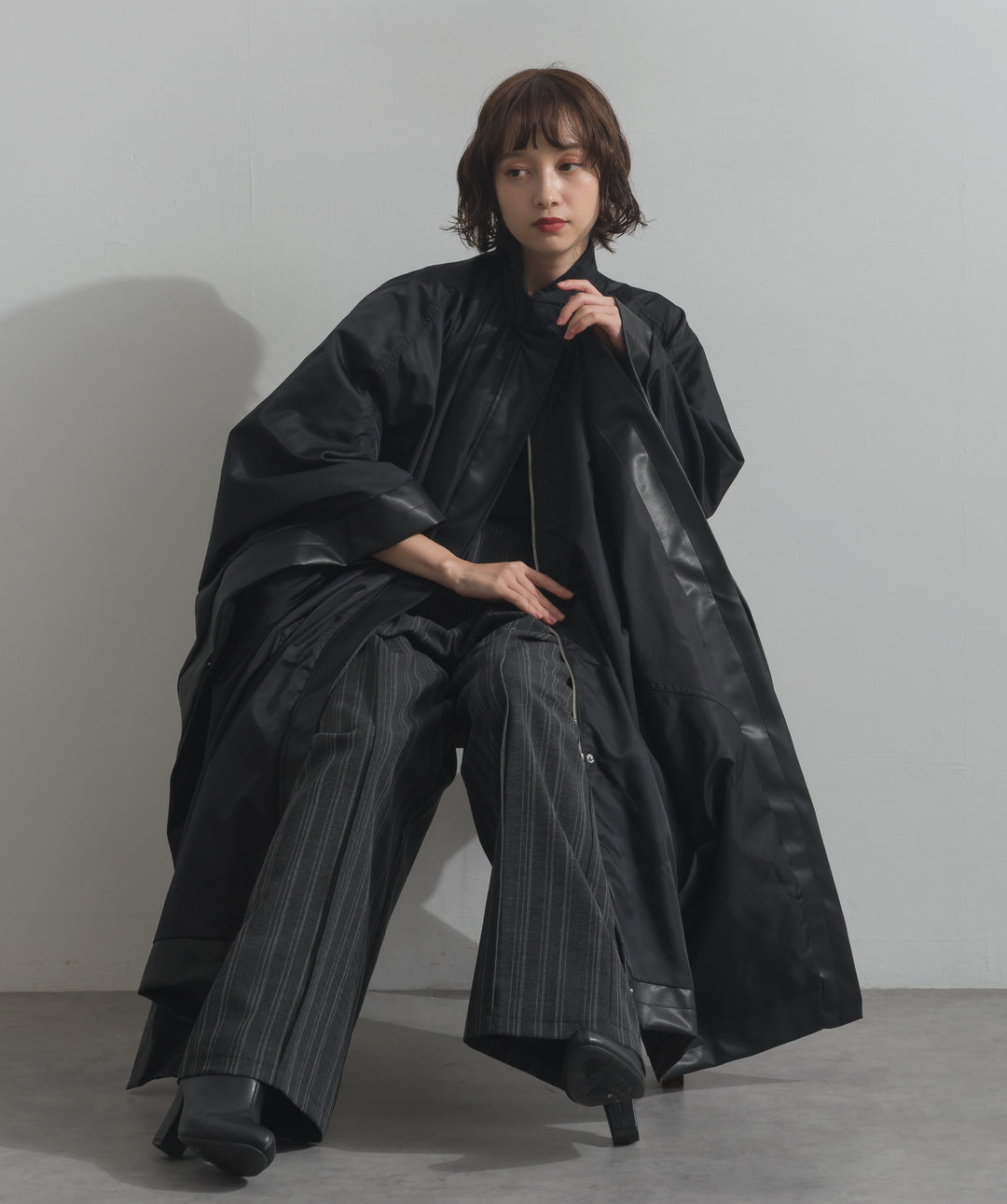 ポンチョコート