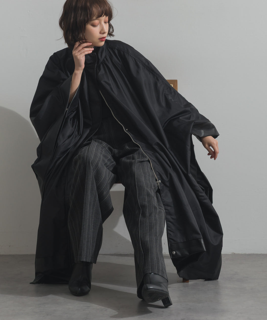 ポンチョコート