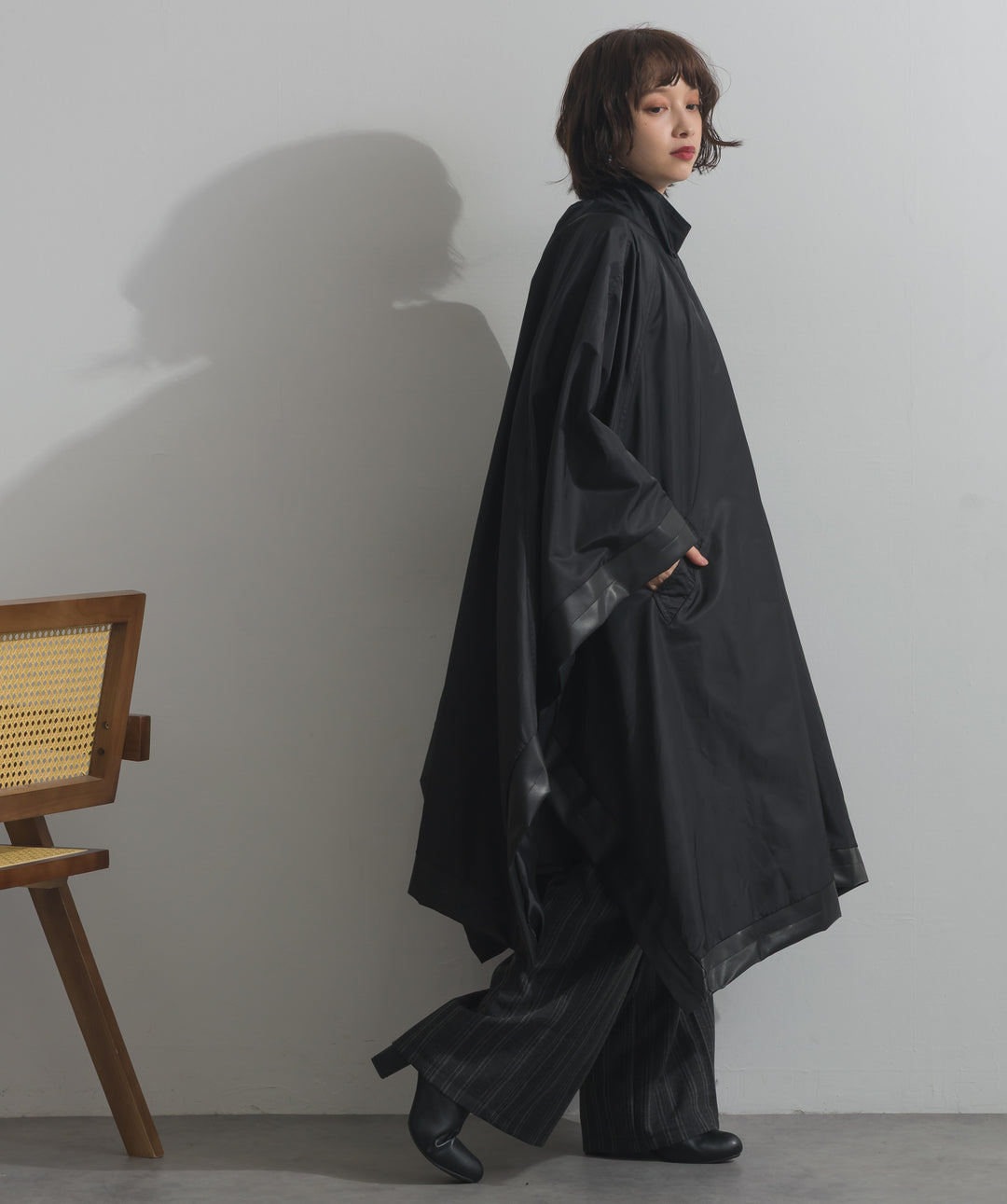 ポンチョコート