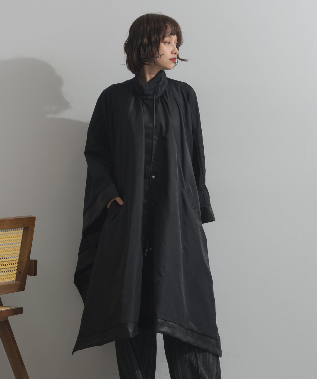 ポンチョコート