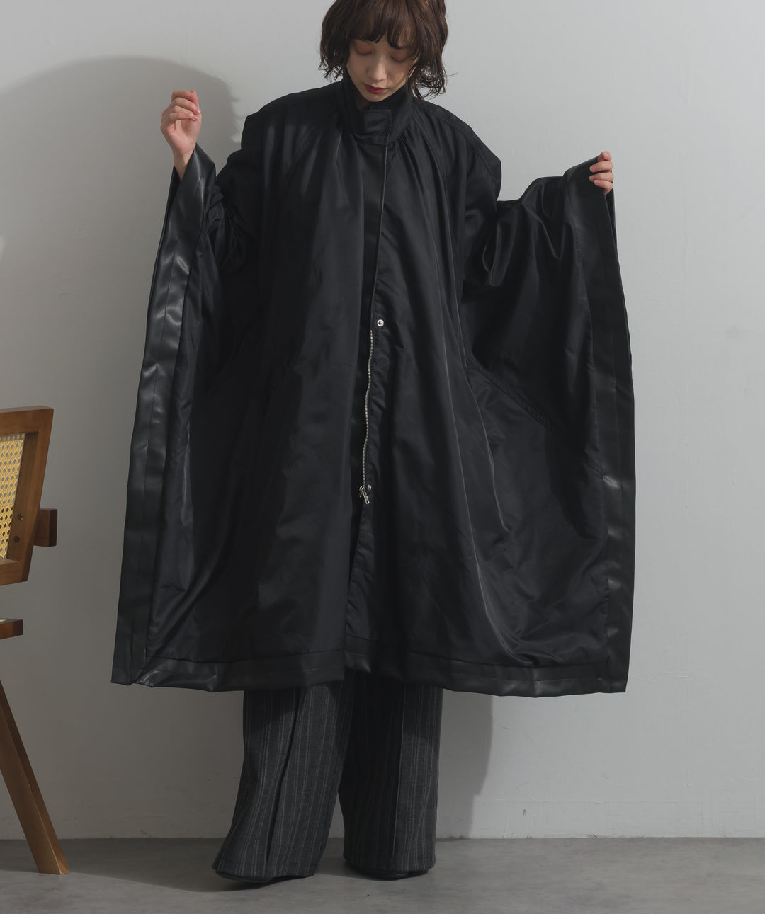 ポンチョコート