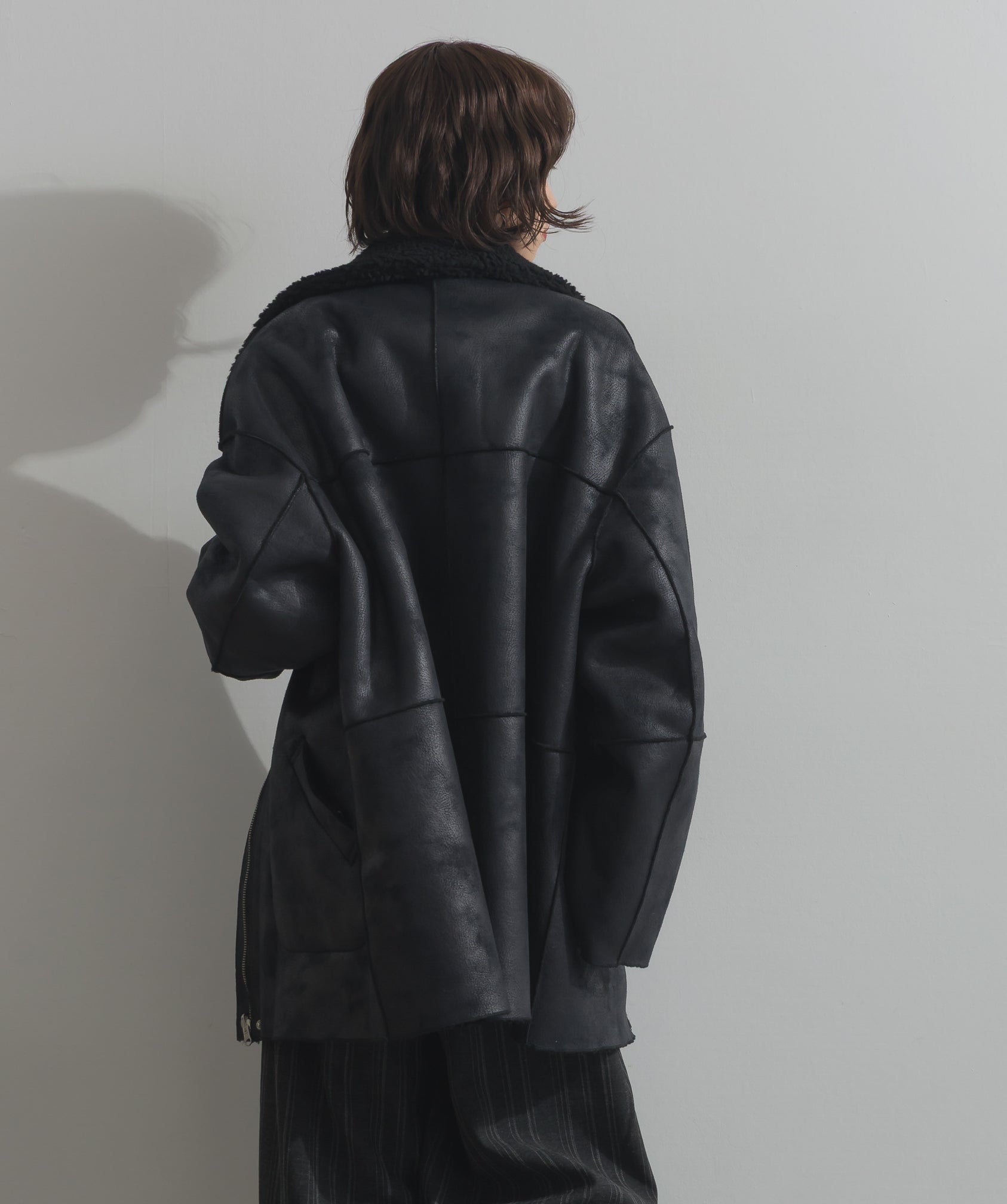 リバーシブルムートンコート – OandI