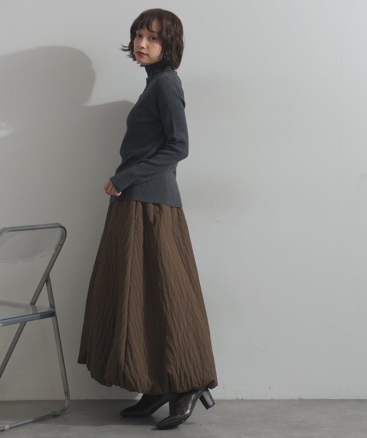 ハイネックニット