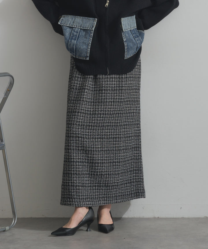 ツイードスカート