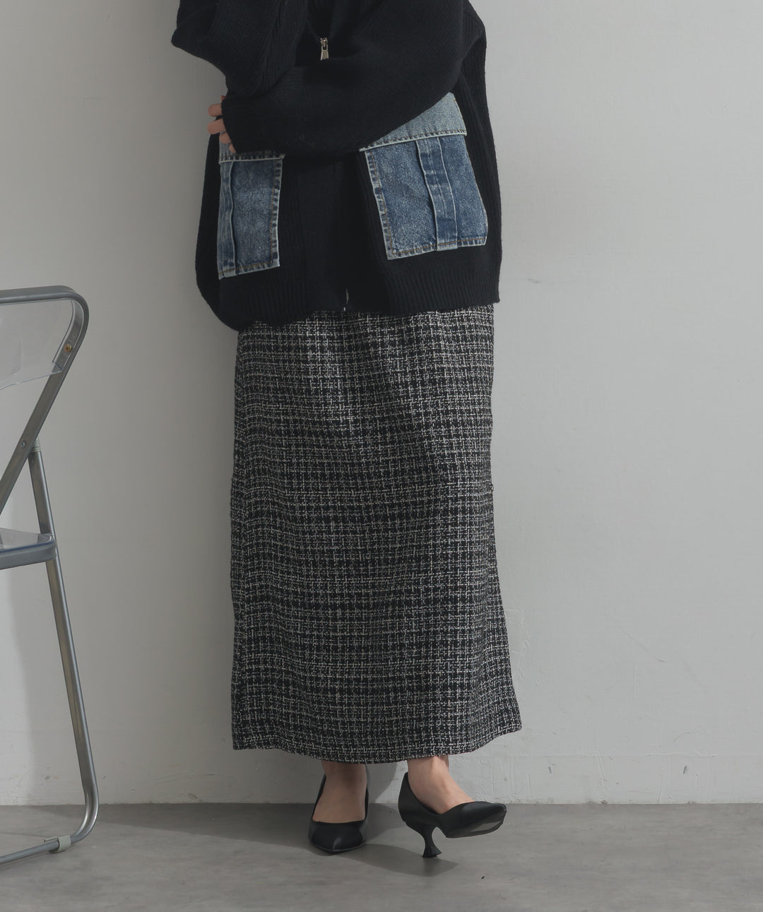 ツイードスカート