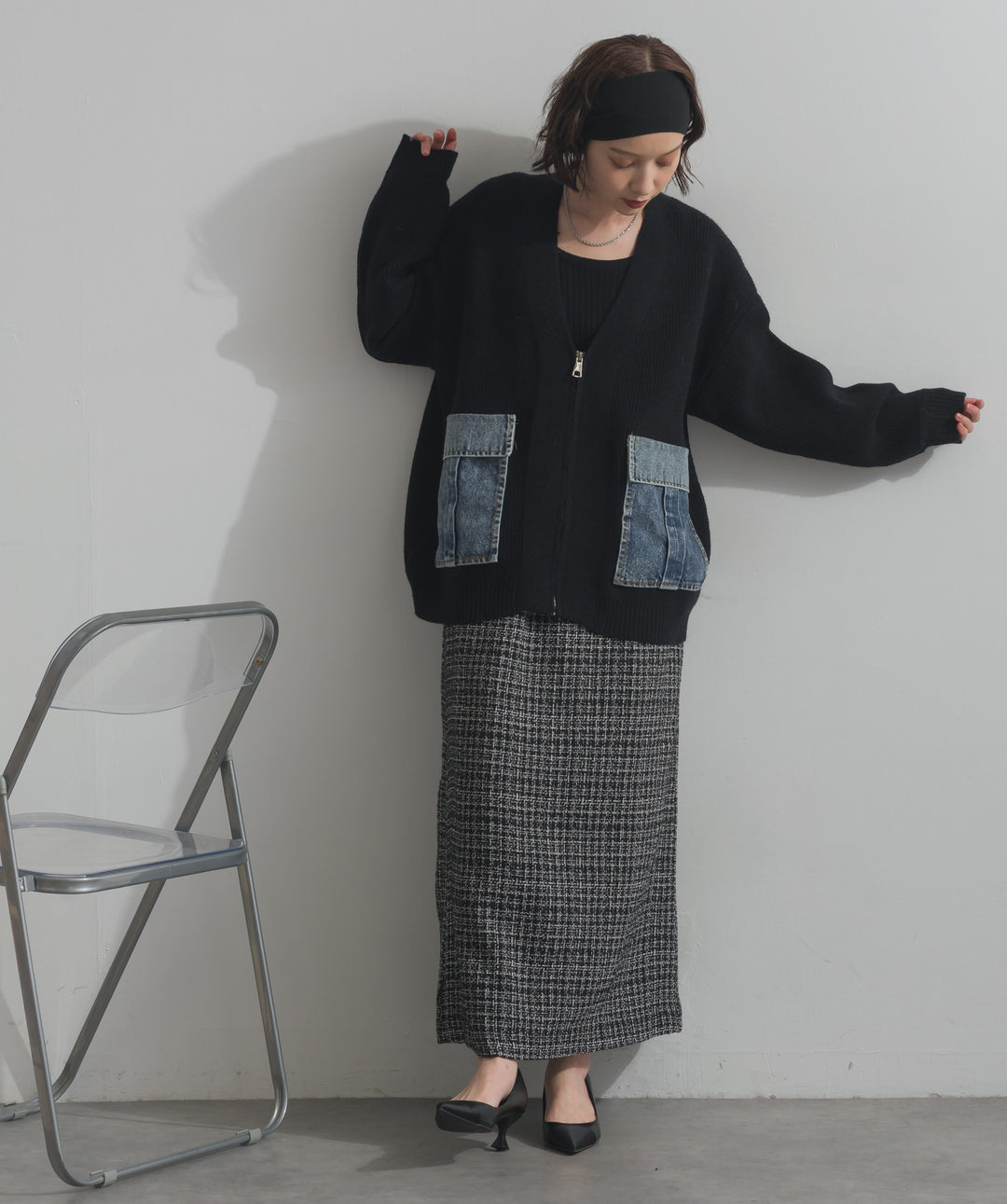 ツイードスカート