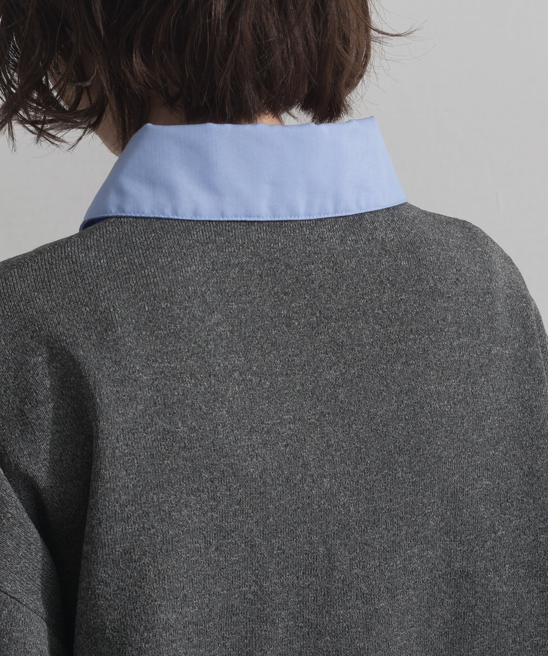 襟付きポロトップス