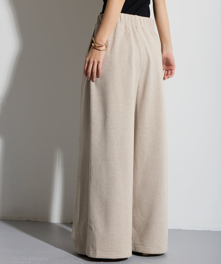 ウエストラップワイドパンツ