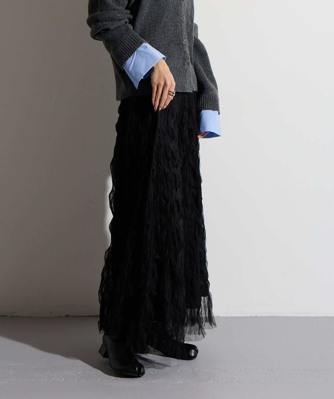 ワッシャーレーススカート