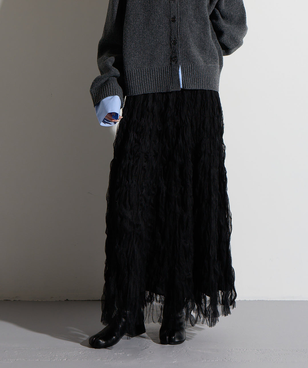 ワッシャーレーススカート