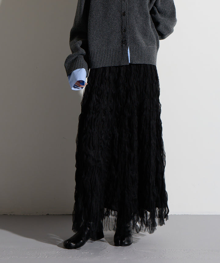 ワッシャーレーススカート