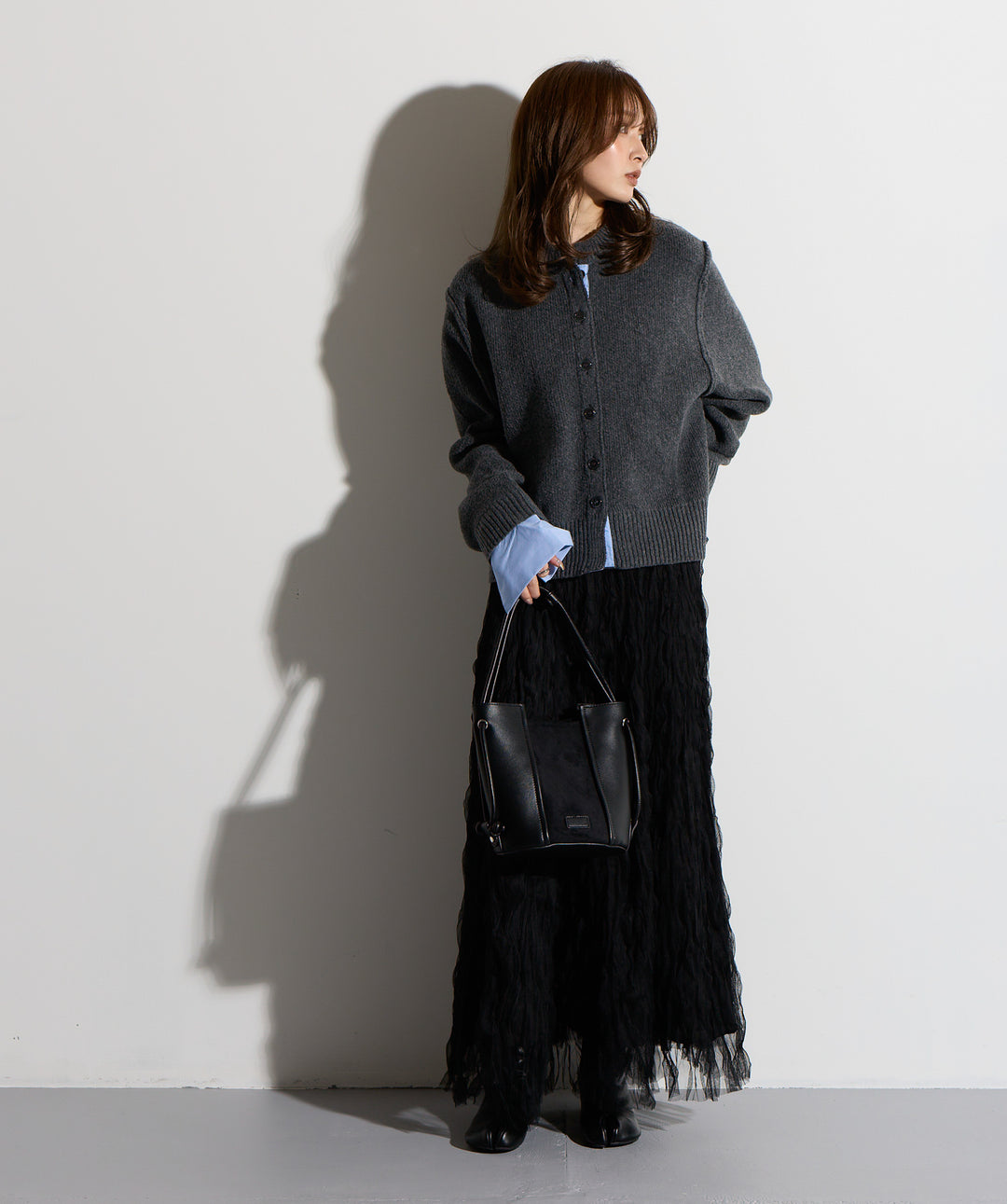 ワッシャーレーススカート