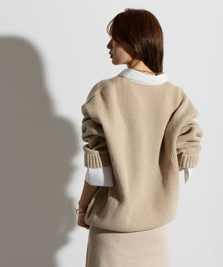 シャツドッキングニットポロ