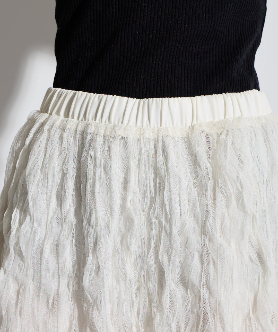 ワッシャーレーススカート