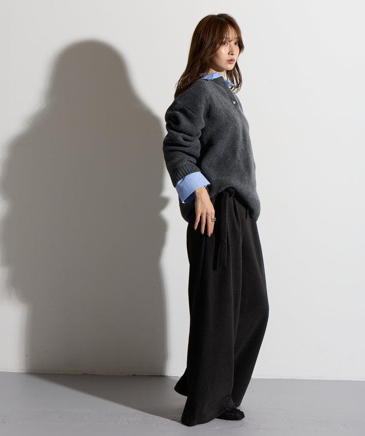 シャツドッキングニットポロ