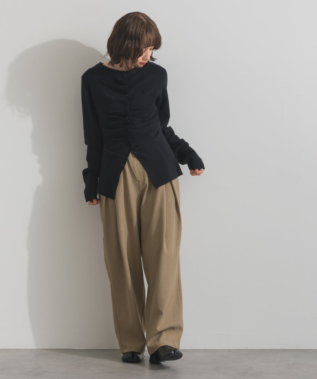 クールギャザーカーデ