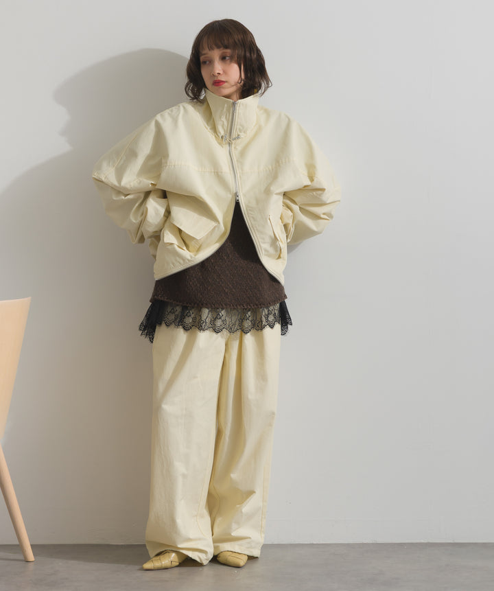 合繊ツイルスタンドジャッケット