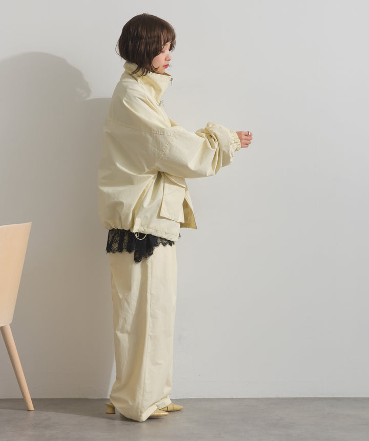 合繊ツイルスタンドジャッケット