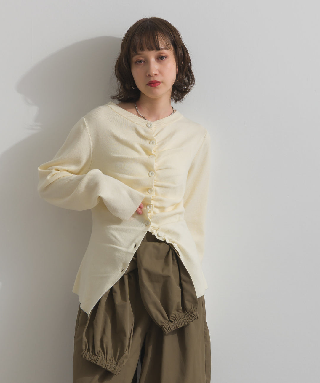 クールギャザーカーデ