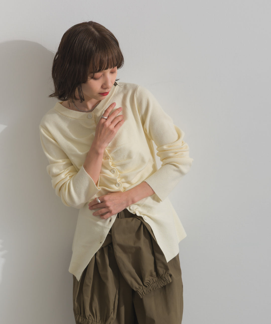 クールギャザーカーデ