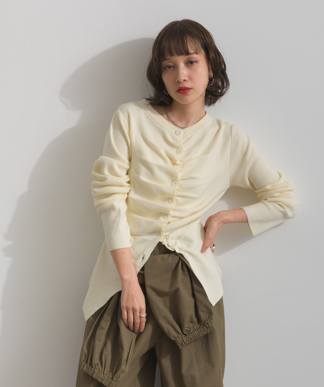 クールギャザーカーデ