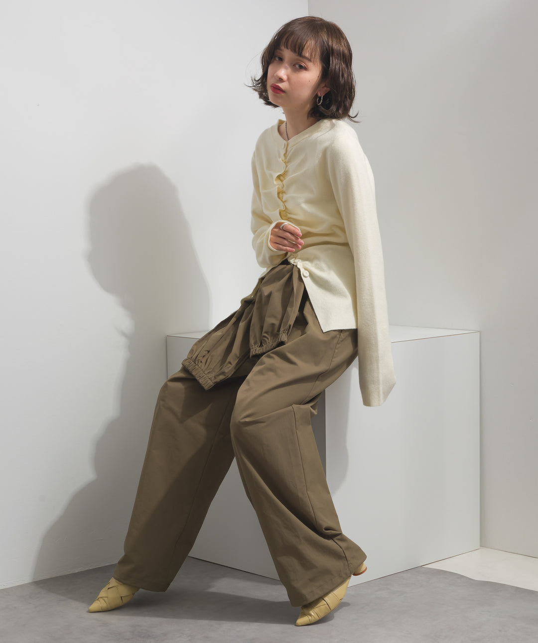 クールギャザーカーデ