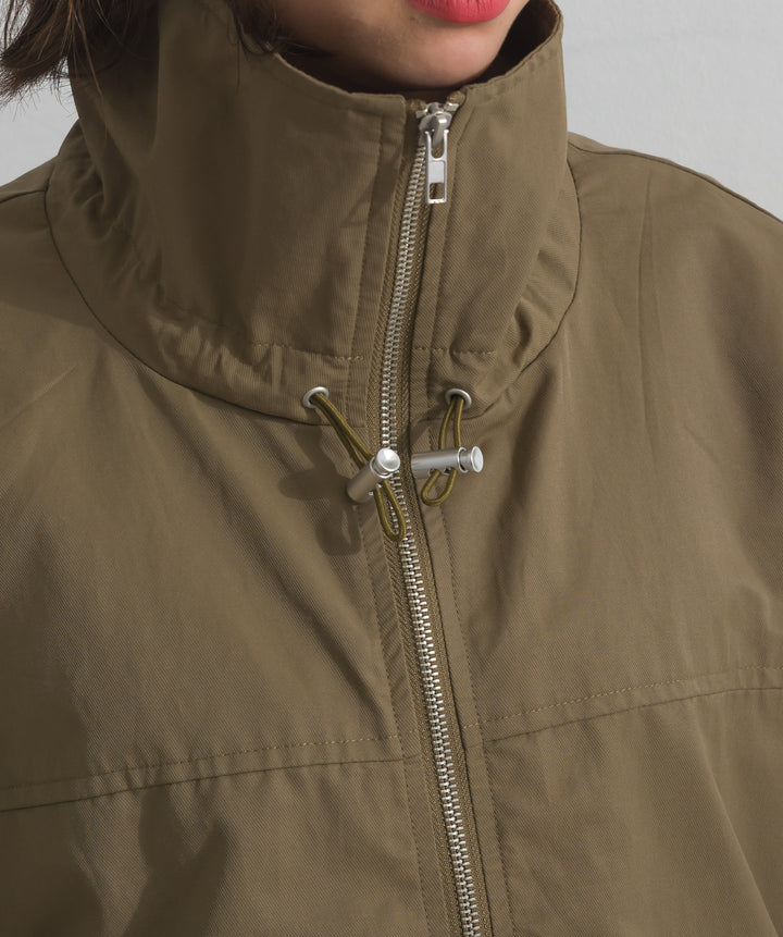 合繊ツイルスタンドジャッケット