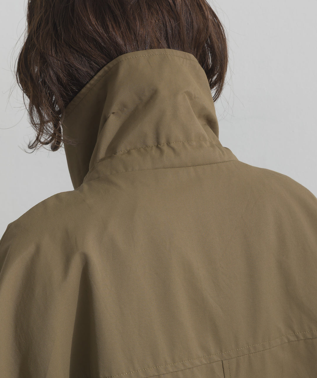 合繊ツイルスタンドジャッケット